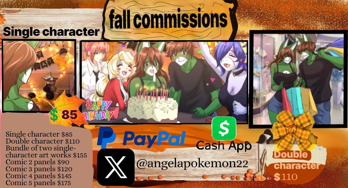 Hey everyone, as you know my grandma had a brain hemorrhage last month. The doctor said surgery is necessary to prevent permanent disability. I’m doing my best to earn some extra to help cover the costs.
Here is my comm sheet
#commissionsopen #commissioner #ArtLovers #foryou
