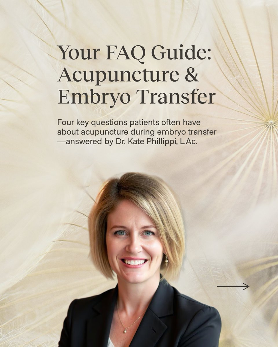 alignedmodern's tweet image. Recent research continues to explore how acupuncture supports patients through IVF. A 2025 meta-analysis found a 25% higher clinical pregnancy rate for those who received acupuncture on transfer day compared to no treatment.

#FertilityJourney #Acupuncture #EmbryoTransfer