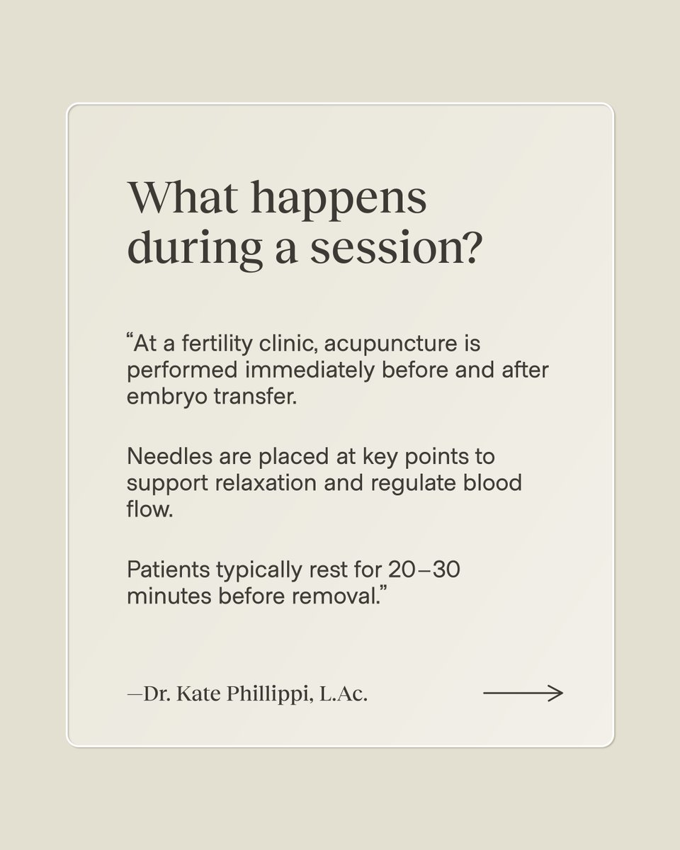 alignedmodern's tweet image. Recent research continues to explore how acupuncture supports patients through IVF. A 2025 meta-analysis found a 25% higher clinical pregnancy rate for those who received acupuncture on transfer day compared to no treatment.

#FertilityJourney #Acupuncture #EmbryoTransfer