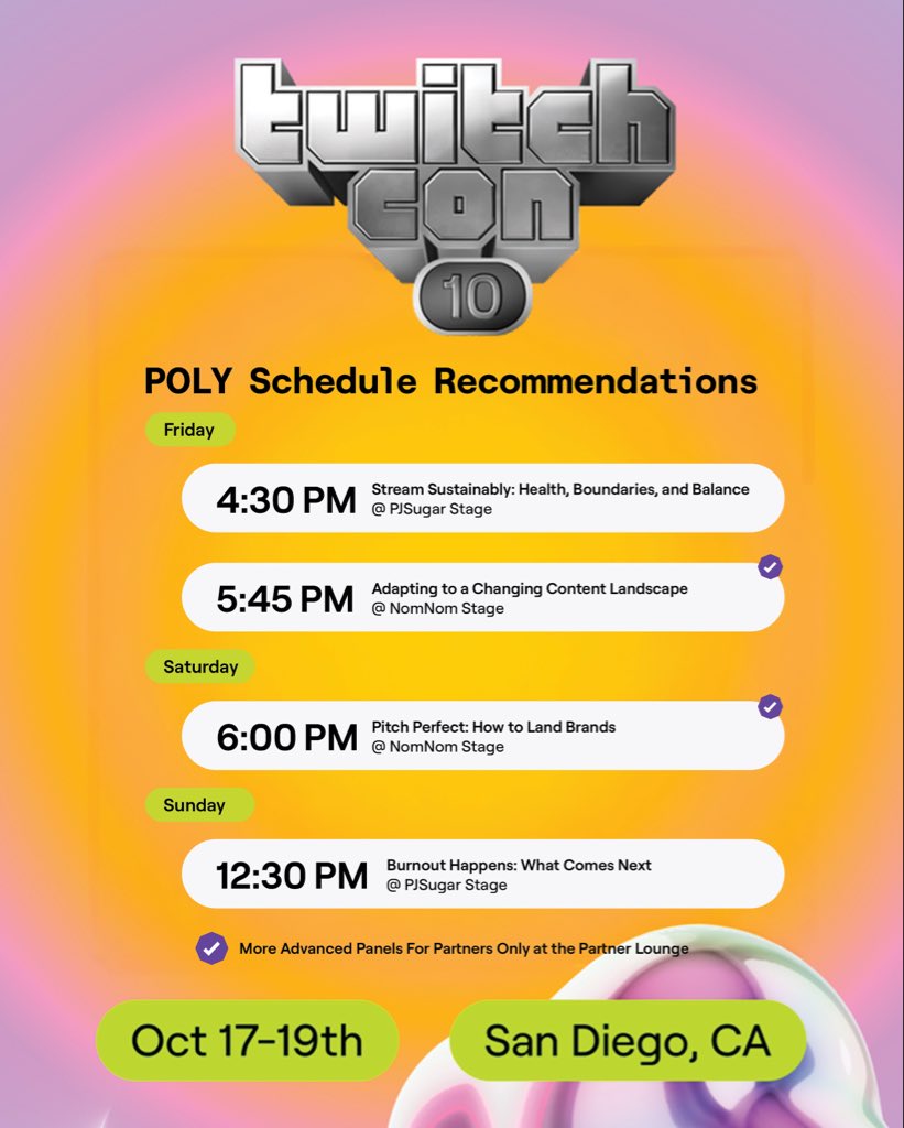 See you all at TwitchCon