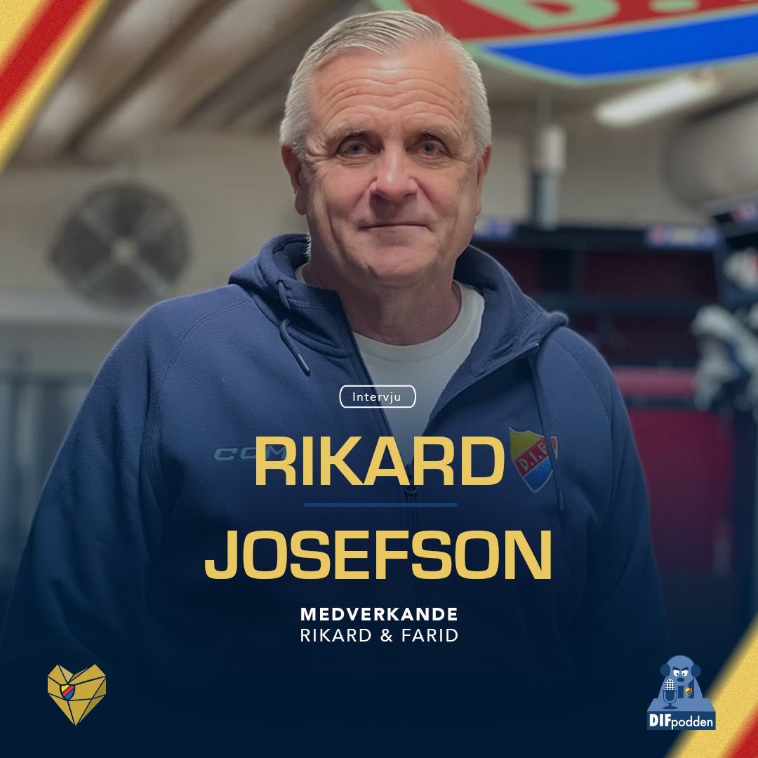 🎙️ Djurgårdens ordförande Rikard Josefson gästar! 

Vi lär känna Rikard – Djurgårdare sedan barnsben med bakgrund i bankvärlden. 
Vad lockade med ordföranderollen? 
Vilka utmaningar väntar DIF? 
Vad händer med Hovet &amp; Tallkrogen?

Som vanligt en hel del mer.

🎧 Spotify &amp; Patreon