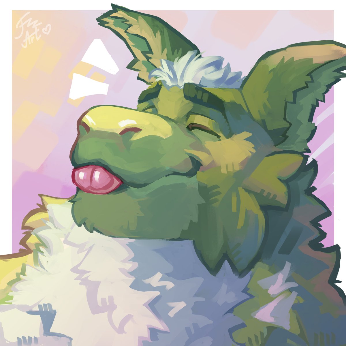blep 😋
cm for <a href="/Matchokit/">Matcha the Manokit</a> thank you 🥰
#furryart