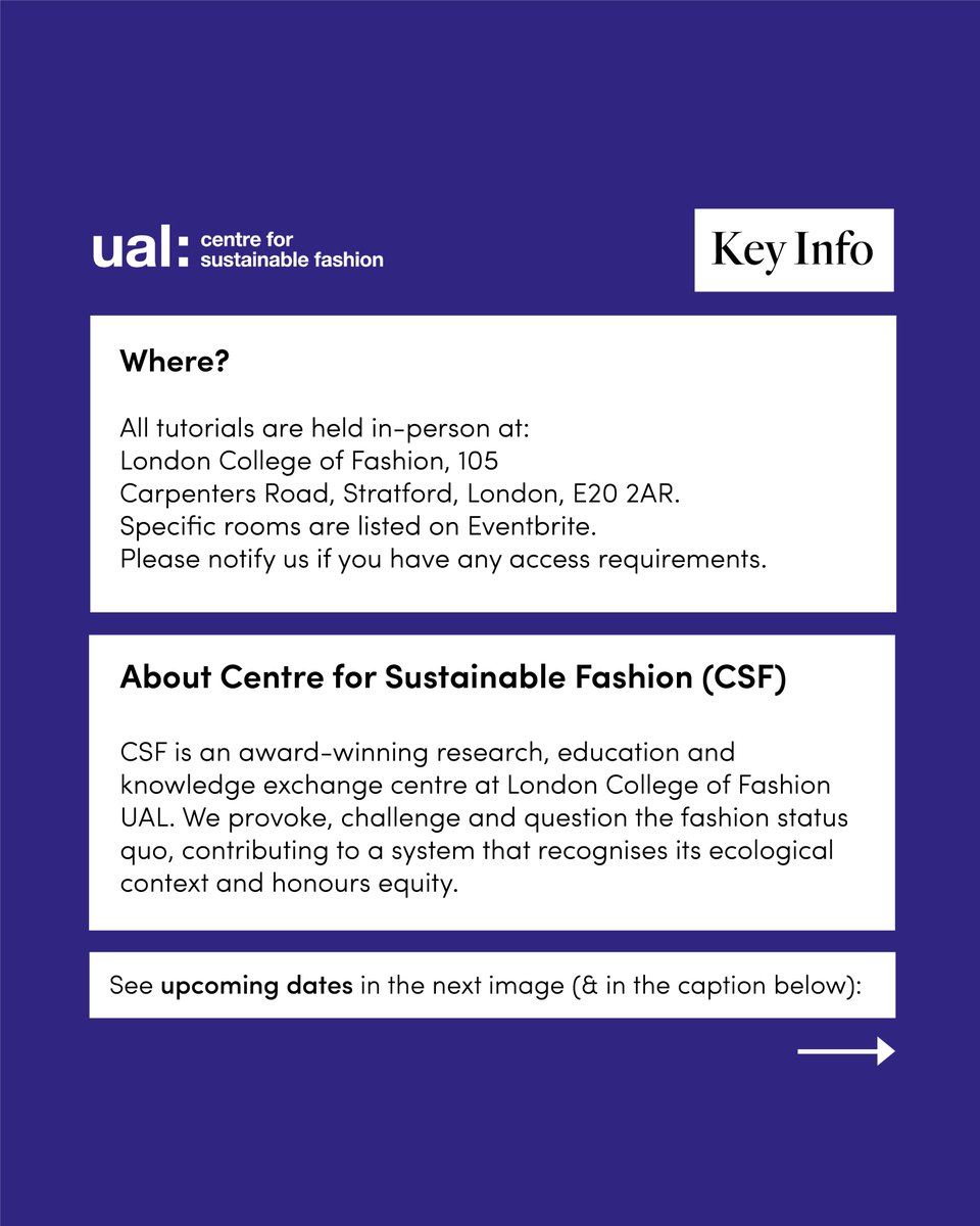 Centre for Sustainable Fashion (CSF) tweet media