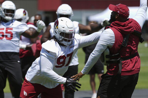 The #AZCardinals are opening the practice window for first-round DT Walter Nolan, per HC Jonathan Gannon. Nolan has been on the PUP list since the start of training camp. 