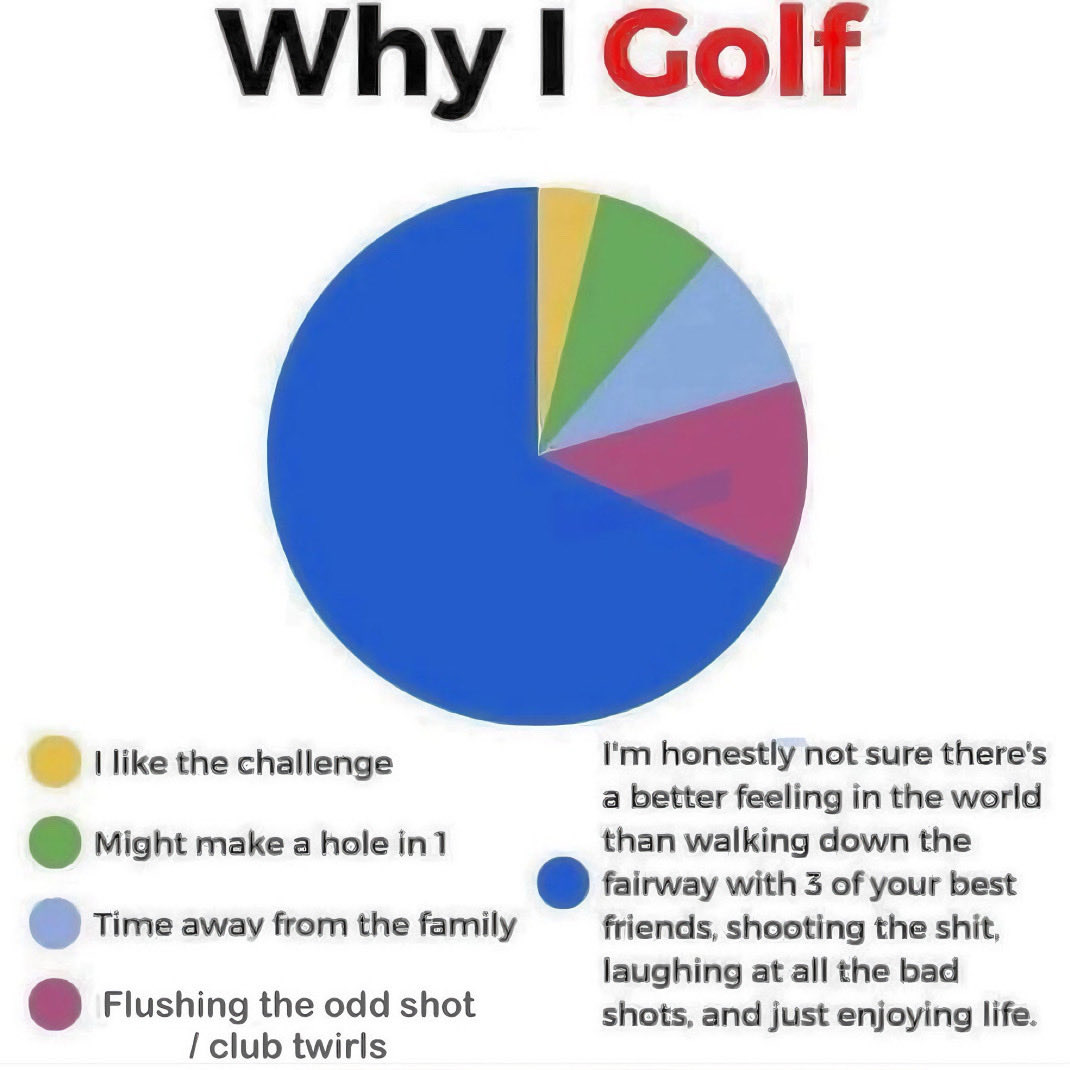 NUCLRGOLF's tweet image. This is accurate ⛳️💯