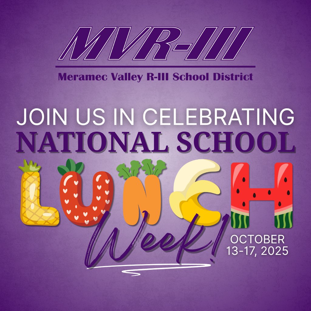 During National School Lunch Week, we reflect on how school meals support student wellbeing. Access to nutritious food helps reduce hunger, improve concentration, and promote healthy development.

Learn more: fns.usda.gov/nslp #MVNation
