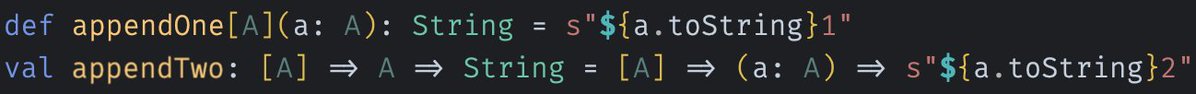 matej_cerny's tweet image. If you are not yet familiar with Scala 3&apos;s polymorphic function types and other new features, this is a great opportunity to watch and learn. 🎬 youtu.be/nOfefWAQRoU #scala