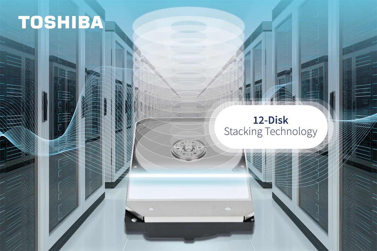 ToshibaUSA's tweet image. Big news in storage innovation! Toshiba is the first in the industry to verify 12-disk stacking technology for HDDs.

By combining this with MAMR technology, Toshiba aims to launch next-generation 40 TB-class 3.5″ hard drives for data centers in 2027.
 
businesswire.com/news/home/2025…