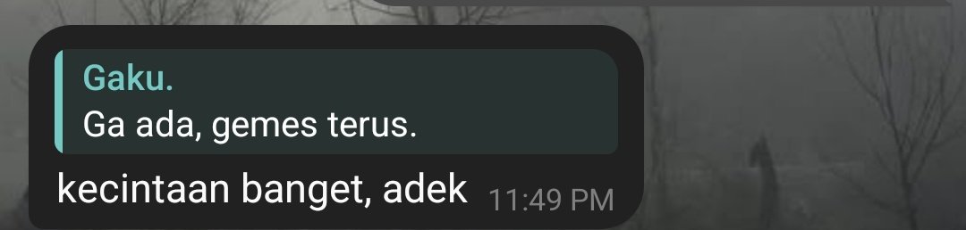 Pake nanya.