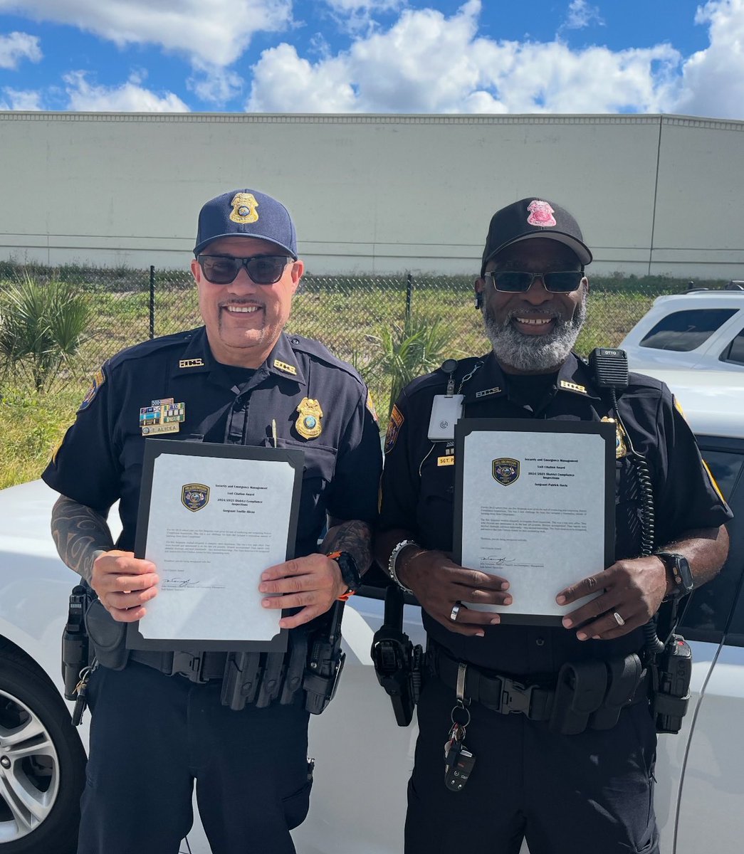 HCPSSecurityEM's tweet image. Ty @HCPSSecurityEM Sergeants T. Alicea and PC Davis for all
Your efforts in conducting site assessments and site visits! @HillsboroughSch @VanAyresHCPS @bodywap06