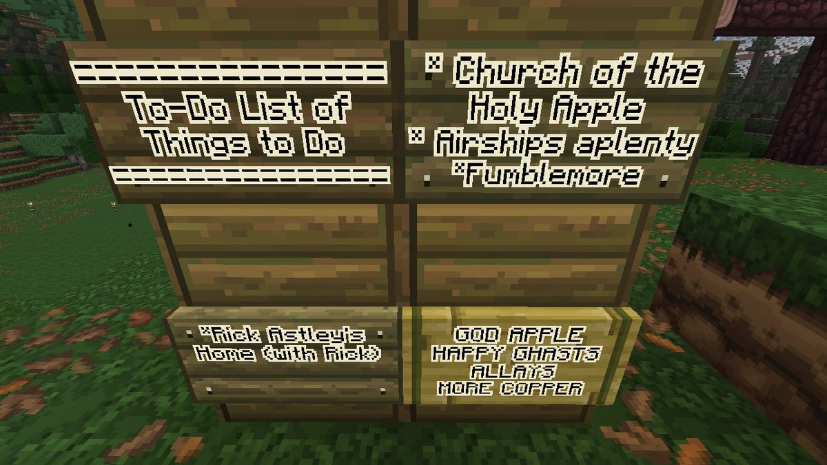 Any Shadow of Israphel OGs??? We're finally getting started on the Mistral City redesign today :D 

come watch as I struggle against nature itself in order to relive my childhood nostalgia on today's episode of

BRANCHCRAFT SMP!!! link in bio 🥵