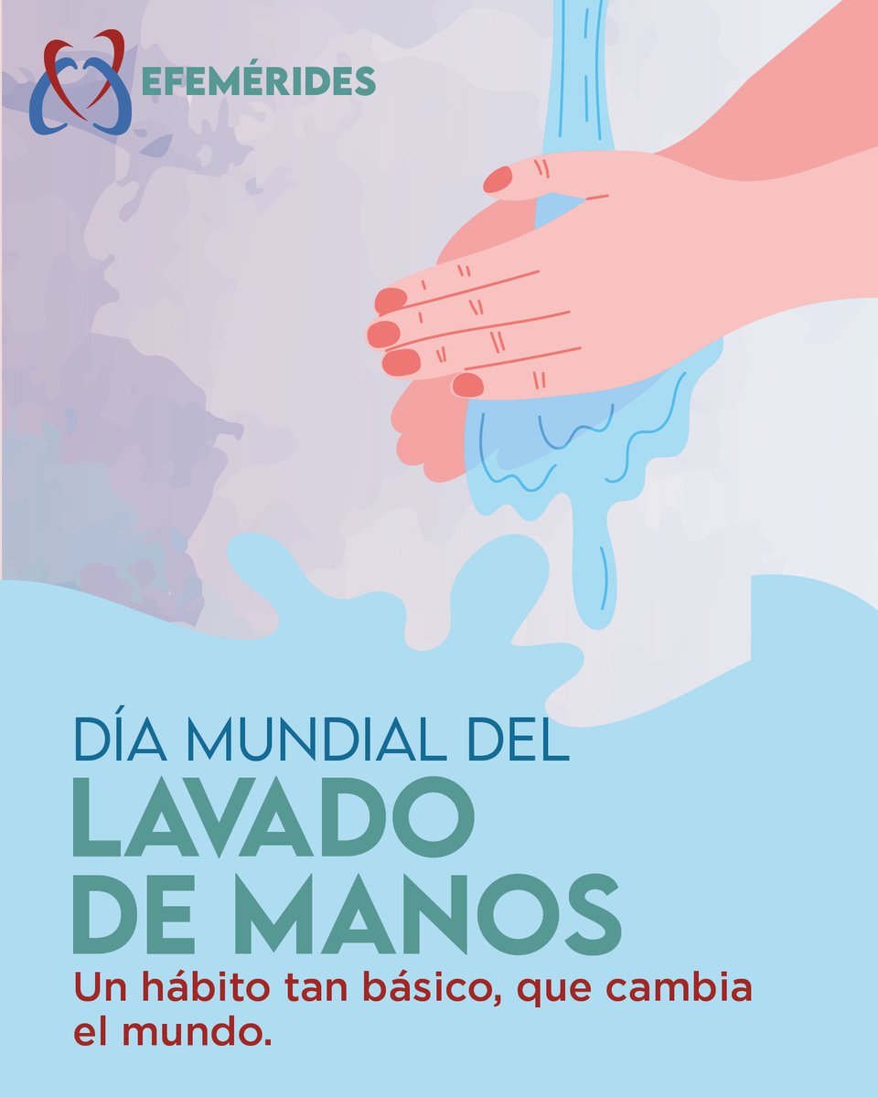 Toraxchile's tweet image. 👋 Cada lavado de manos es un acto de cuidado.
Hoy, en el #DíaMundialDelLavadoDeManos, recordamos que este hábito salva vidas. 💧
Revisa nuestras recomendaciones 👇
#CuidémonosEntreTodos #InstitutoNacionalTórax