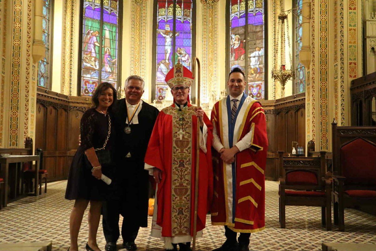 assumption_u's tweet image. Assumption University and the Red Mass Committee celebrated its fourth annual Red Mass - a special liturgy that honours all members of the legal profession regardless of religious background.  At the Red Mass, Mr. Peter Hrastovec was honoured with the St. Thomas More Gold Medal.