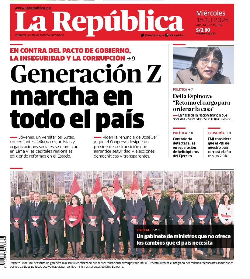 roeperu's tweet image. Bien mentiroso este diario, ¿No?
Yo y mis amigos somos generación Z y no iremos a esa marcha, y mucho menos si lo organizan mafiosos que defendieron a la corrupta Villarán  y diarios que odian al Perú ¿Que creen que no sabemos? 😂🤣