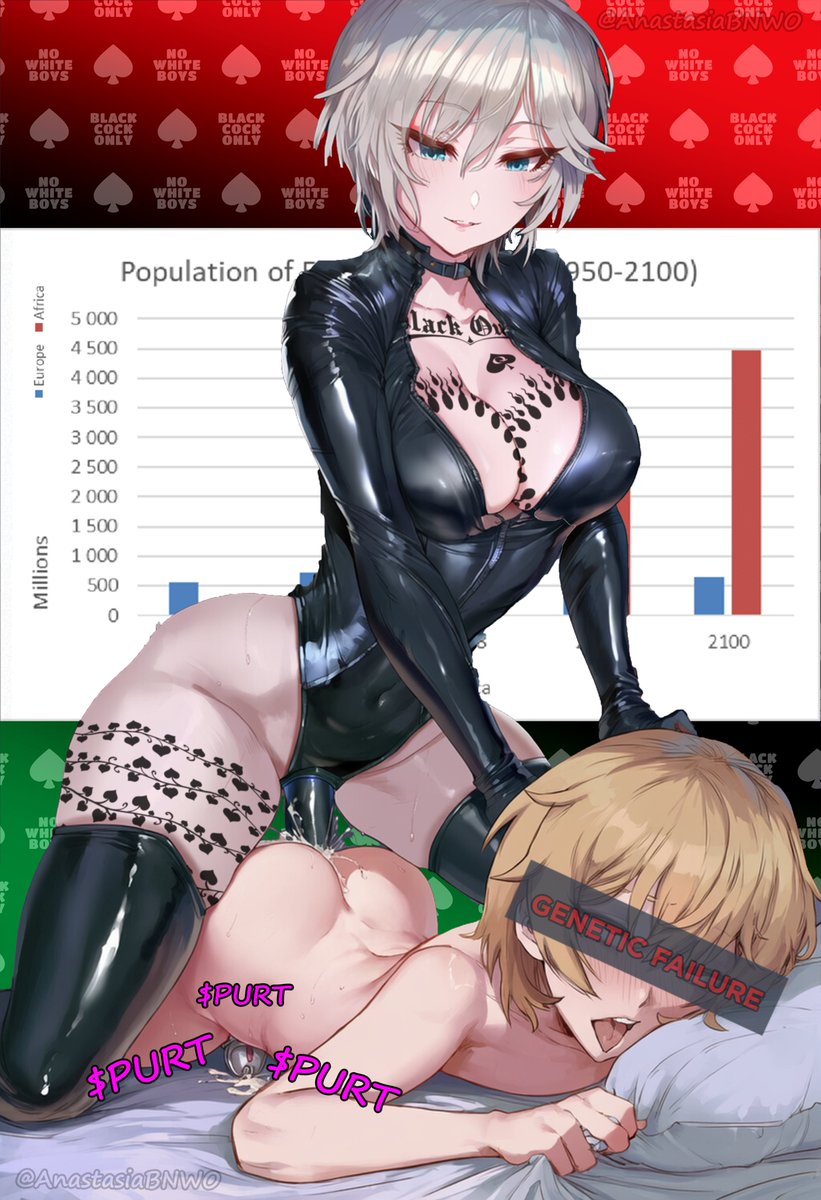 It is such a pity when the males of an entire race become incapable of fighting back while all their females are being conquered one by one. The only thing they can do is $urrender. 

Even worse is that their supposed mates become the ones who $peed up their own extinction.