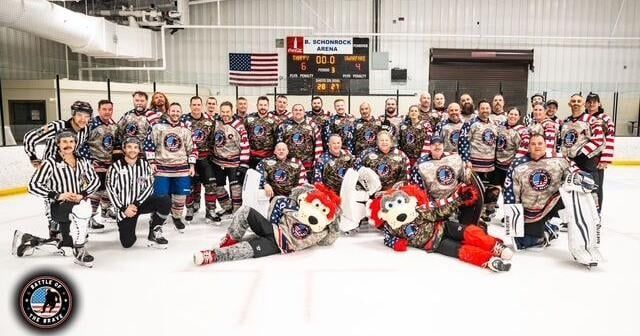 The Battle of the Brave benefit hockey game, featuring teams of former service members, returns Nov. 8 to the Huntsville Ice Sports Center to support Still Serving Veterans, with 34 veteran players and a goal of raising $20,000. 

theredstonerocket.com/win_or_lose/ar…