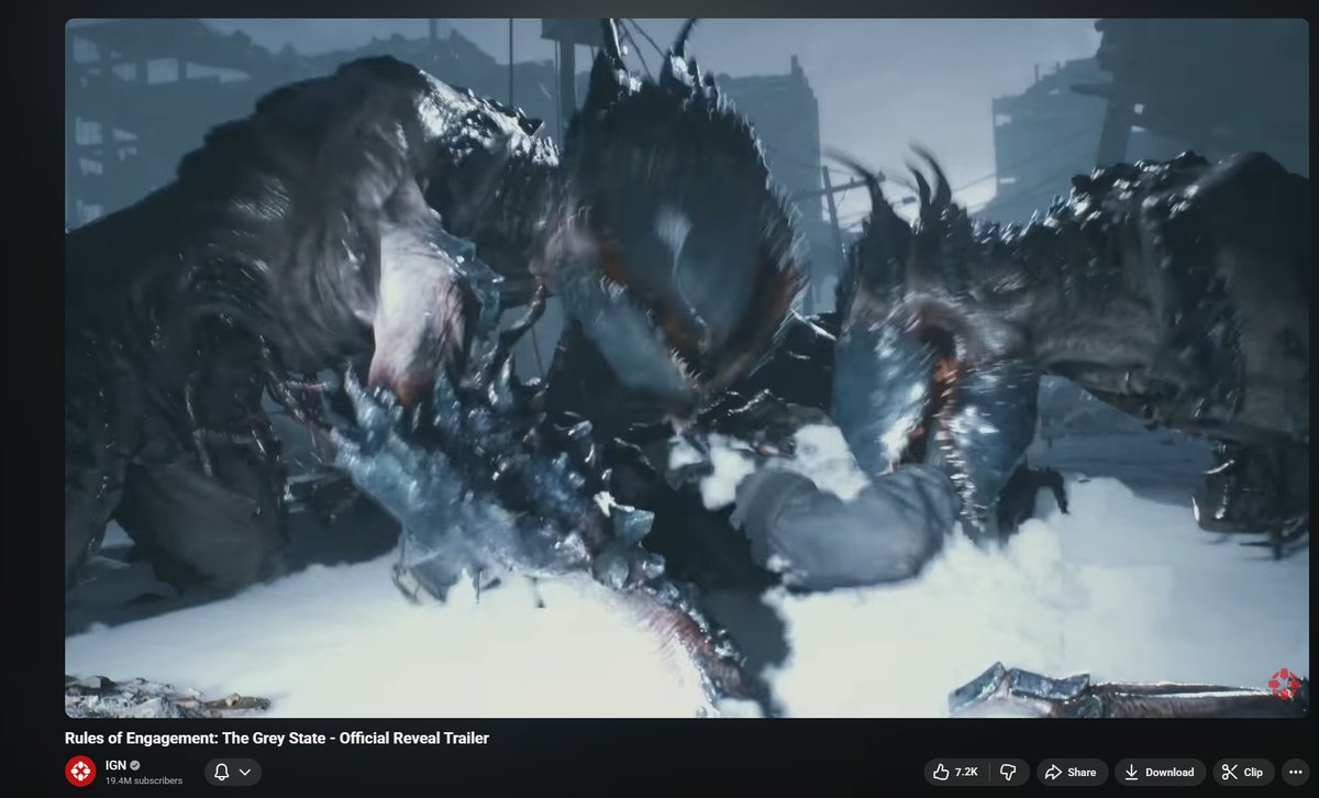 EZE3D's tweet image. Can someone explain 2:22 to 2:30 to me, the similarities are pretty sus.

To clarify the first image is a newly announced game trailer from a new studio, the other is an official model created for Dead by Daylight and Netflix by a good friend of mine.