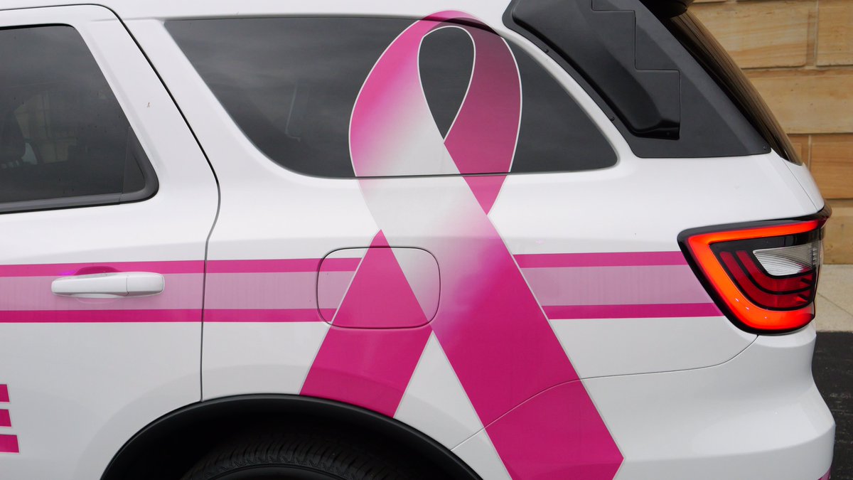 October is Breast Cancer Awareness Month. The Dayton Police Department supports the people and families impacted by breast cancer. DPD proudly supports the fight against breast cancer.