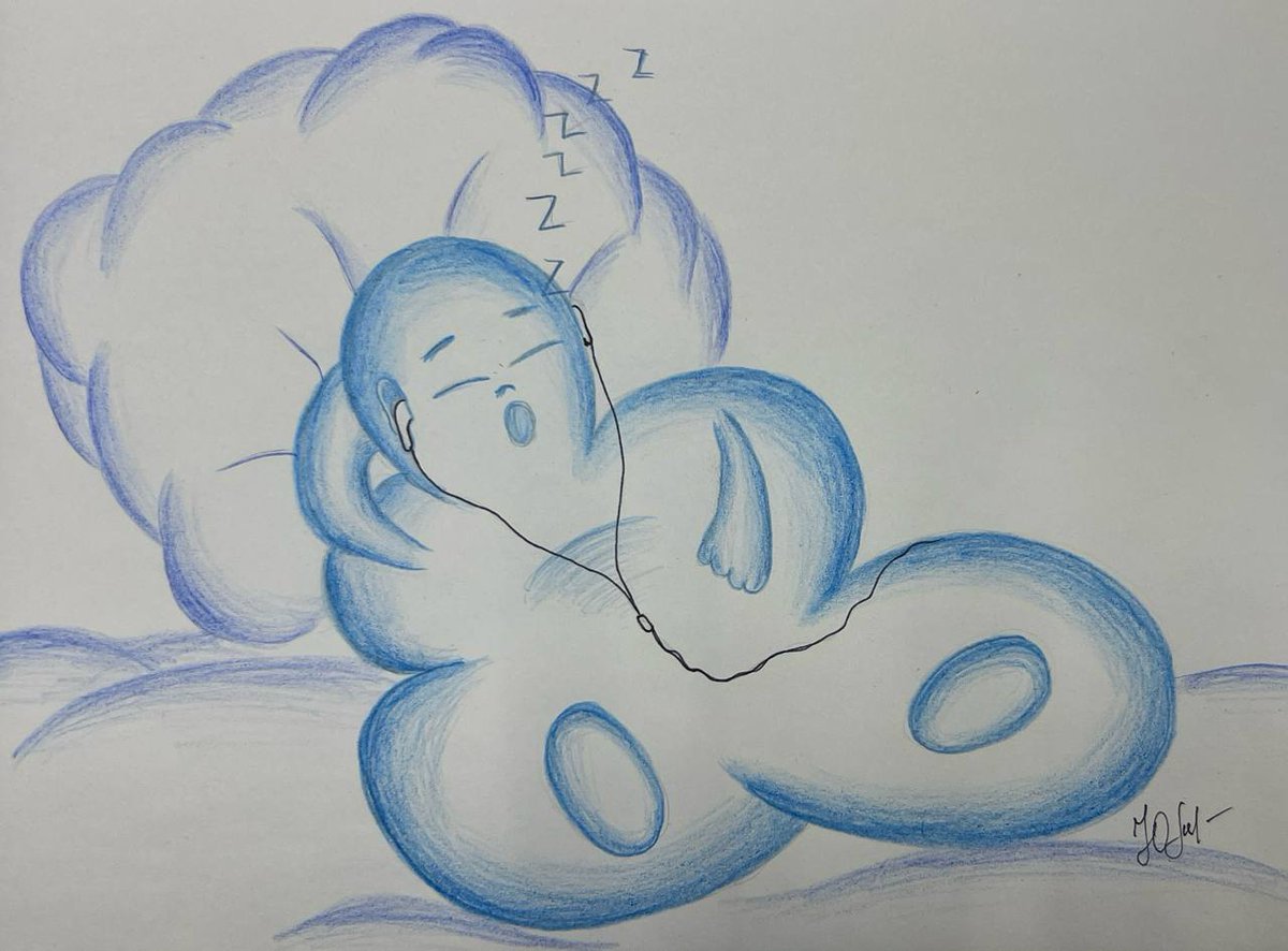 BrowskiMM's tweet image. Drifting through dreams ☁️🎧 Nothing beats a chill playlist and a soft cloud to nap on. Recharge mode: ON 😴💙
@inconetwork 
#CloudVibes #ChillArt