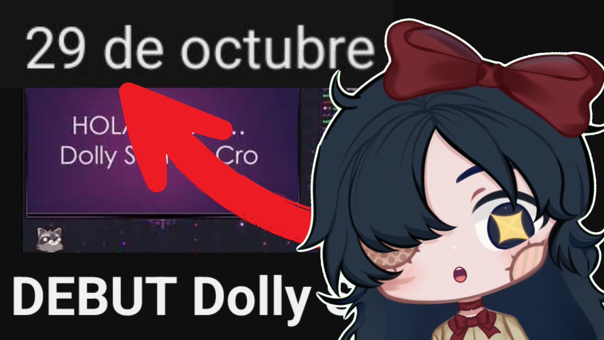 ¡¡¡El 29 de Octubre es mi ANIVERSARIO de DEBUT!!! acabo de darme cuenta pero intentare organizar algo chiquito si mi salud lo permite ❤️‍🩹