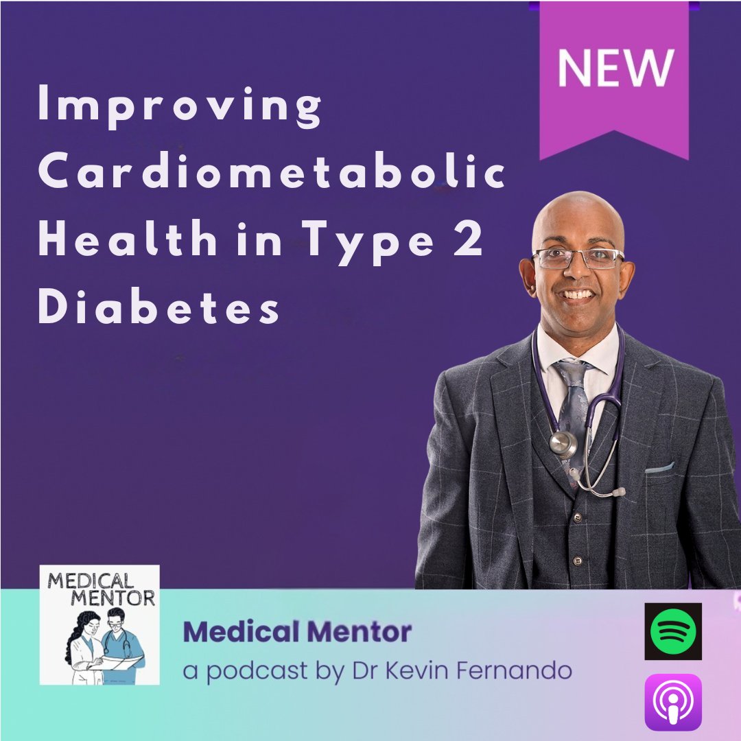 💡The first step in healthcare is self-care

🔥My latest <a href="/Medscape/">Medscape</a> Medical Mentor podcast is live!

🚨Improving cardiometabolic health in #T2D, focusing on the importance of 24-hour physical behaviours for people living with #T2D or the 5 𝗦's

On <a href="/Spotify/">Spotify</a> &amp; <a href="/ApplePodcasts/">Apple Podcasts</a>