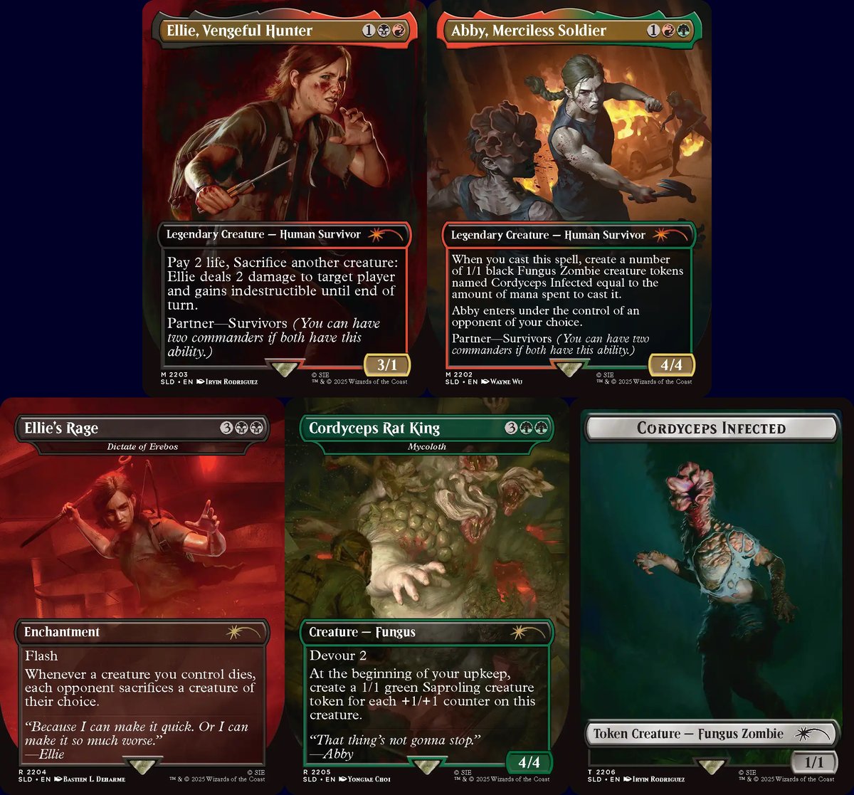 Secret Lair】 『Secret Lair x The Last of Us Part II』が公開され