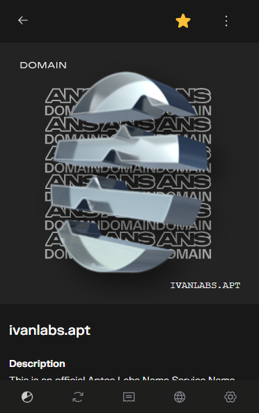 I just gifted myself an ANS name 😁- couldn’t resist doing it under the impression of all that’s happening.

While alpha is pouring from #ExperienceAptos with the new <a href="/Aptos/">Aptos</a> rebranding and the release of the Aptos Infra Roadmap by <a href="/SashaSpiegelman/">Alexander Spiegelman</a> - bravo.

Wow, we’re truly