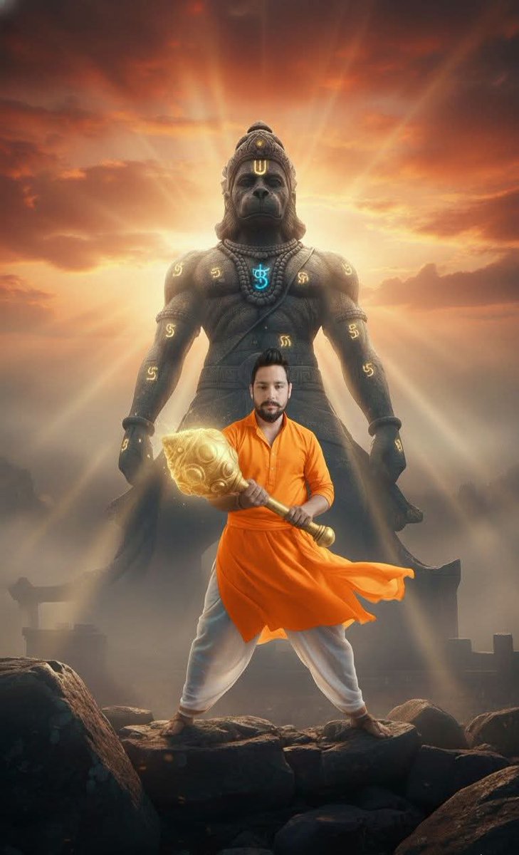 Miss_neha123's tweet photo. 🔥 हनुमान की ताकत 🔥

ना तौल में आती, ना बोल में समाती 💪
जिसे रगों में श्रीराम का नाम दौड़ता है,
वो हनुमान कहलाता है! 🚩

#ThePartition #helevier https://t.co/IK69AX3QSV