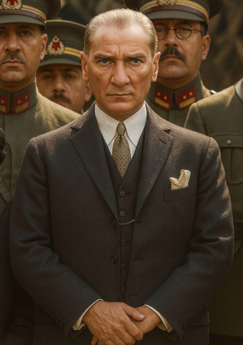 Tek kurucu Önder❤️🤍🇹🇷

#NeMutluTürkümDiyene 💙🇹🇷
#MustafaKemalATATÜRK💙🇹🇷