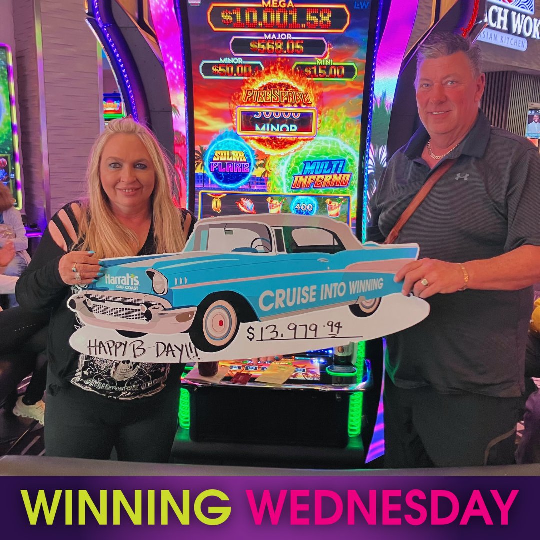 Harrah's Gulf Coast tweet media