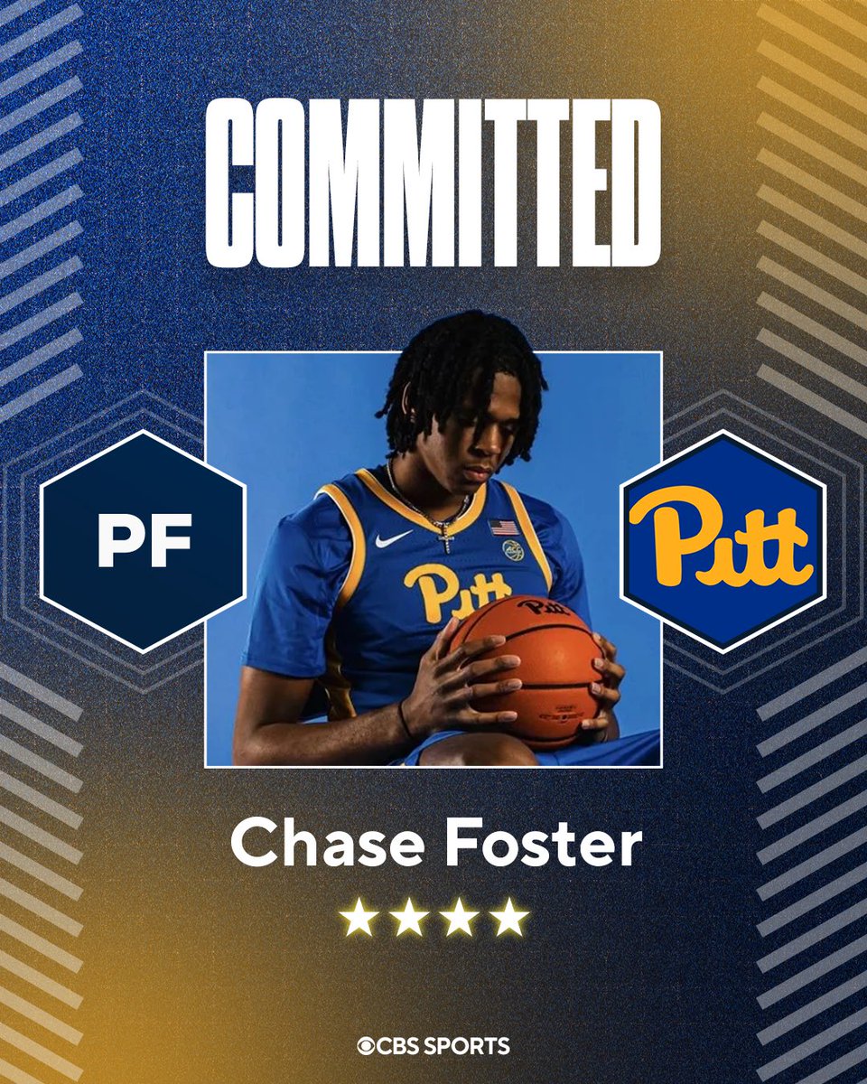 Dushawn London (@dushawnlondon1) on Twitter photo NEWS: Chase Foster, the No. 33 overall prospect in the class of 2026, has committed to Pitt, he tells <a href="/247Sports/">247Sports</a> 
“I want to be one of those guys who come in and set the mark, showing everyone what I can do as a freshman,"
Story: 247sports.com/college/basket… NEWS: Chase Foster, the No. 33 overall prospect in the class of 2026, has committed to Pitt, he tells <a href="/247Sports/">247Sports</a> 
“I want to be one of those guys who come in and set the mark, showing everyone what I can do as a freshman,"
Story: 247sports.com/college/basket…