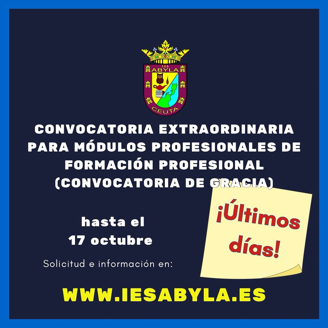IES Abyla (Oficial) (@ies_abyla) on Twitter photo 