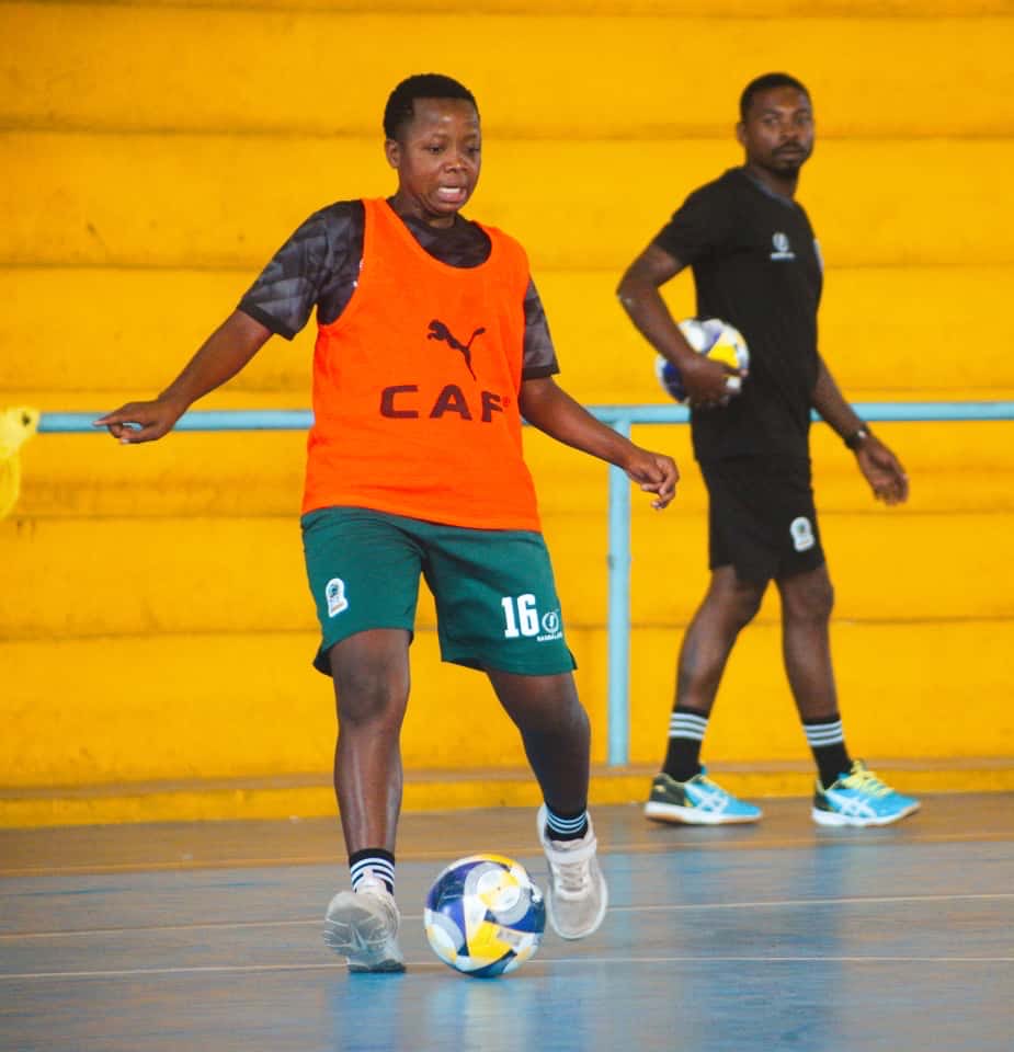 Tanfootball's tweet photo. Timu ya Taifa ya wanawake ya Futsal imeemdelea na mazoezi katika uwanja wa Shule ya Filbert Bayi, Kibaha kujiandaa na fainali za Kombe la Dunia zitakazofanyika Philippines Novemba 21-Desemba 7, 2025 https://t.co/eejhPHw4RO