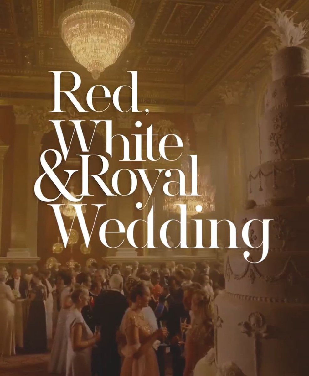tracklist's tweet photo. MEU DEUS! A sequência do filme "Red, White &amp; Royal Blue" foi anunciada como "Red, White &amp; Royal Wedding" pela Prime Video. https://t.co/CPRTr8A2LQ