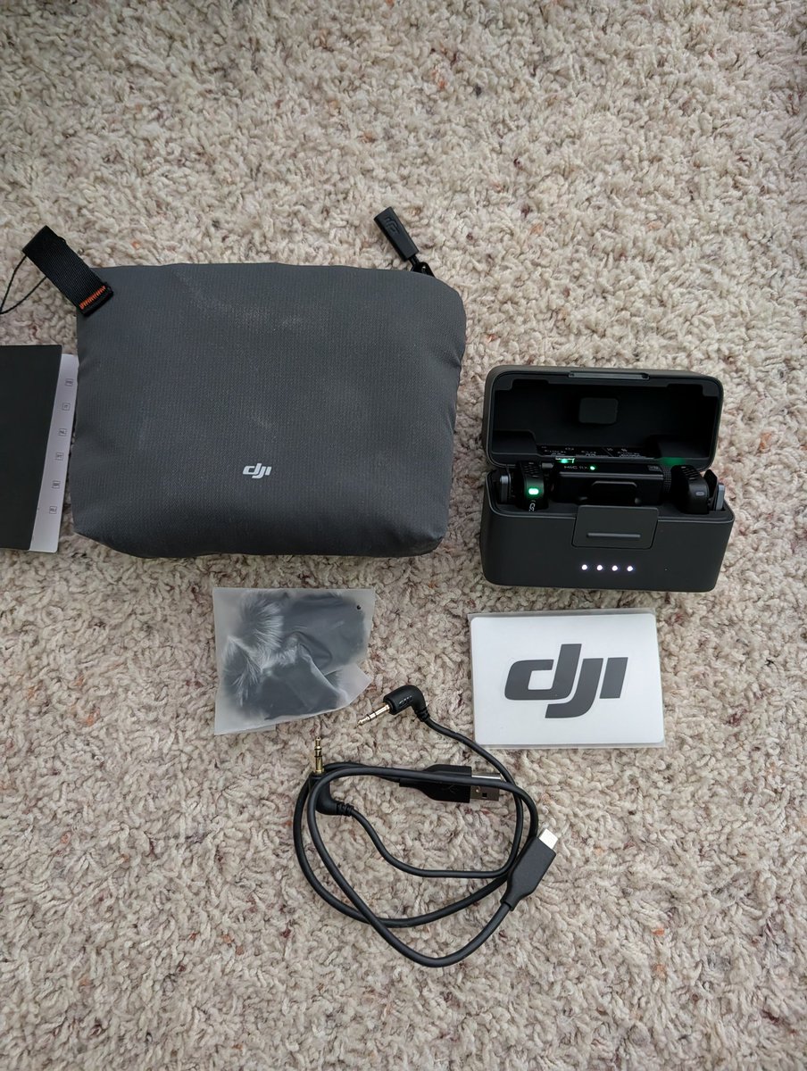 eatuna247's tweet image. 🔥 Fire Sale 🔥
- DJI Action 4 with case and accessories.
- DJI Mic Mini with all original accessories and case
- Both for $200 shipped