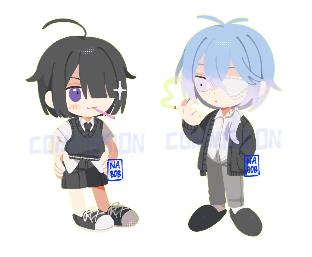 「Commission」|ɴᴀʙᴏʙのイラスト