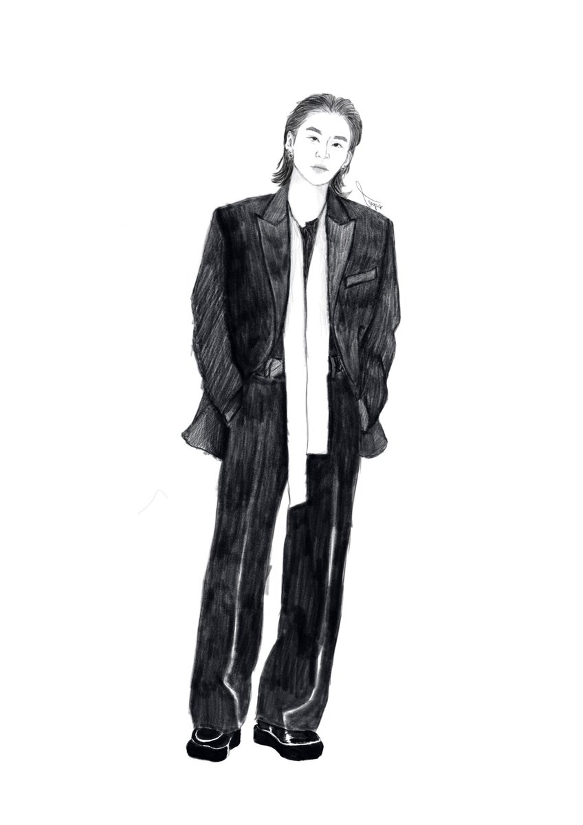 monimybrother's tweet photo. รต.แต่งดีเกิน จนอยากส่งแฟนอาร์ตทุกวัน🌚🌝 @larchspiraea #ภาพวาดมนจด #LoveComposed #SoPrecious #BeHidden #TheTarget https://t.co/Xk1D83yUGB