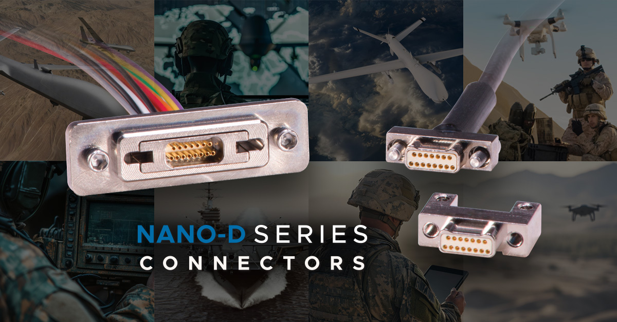 Omnetics's tweet image. Omnetics Nano-D #connectors are built for #UAV and drone applications that demand reliability in extreme environments. Lightweight, high-density designs help reduce system size and weight without sacrificing performance.

👉 bit.ly/4l4Csqr