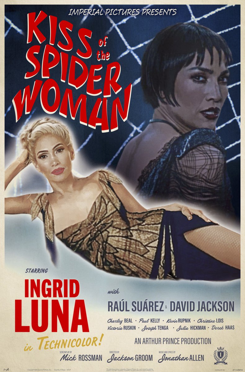 Timeless. Alluring. Unforgettable. #KissoftheSpiderWoman is now playing only in theaters. Get tickets: kissofthespiderwomanfilm.com