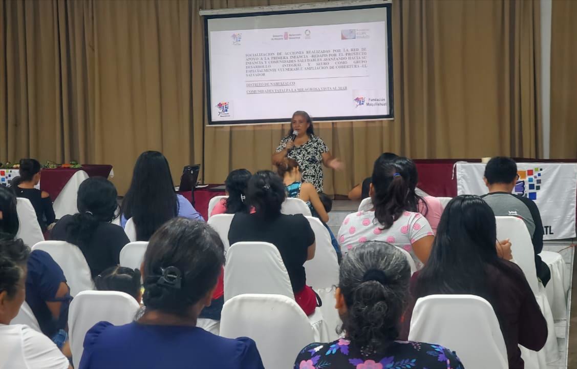 🗣️FUMA desarrolló en Sonsonate 3 jornadas de socialización de acciones desarrolladas por Red Distrital de Apoyo a la Primera Infancia-REDAPI y RECAPIS, para dar a conocer el trabajo y mantener alianzas estratégicas con actores locales que trabajan con el enfoque de protección👇