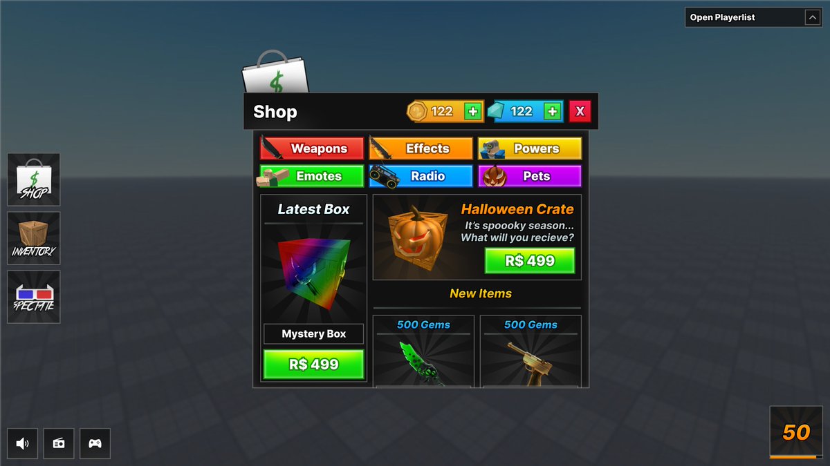 BespokeUI's tweet image. 🔪Concept design I made for @NikilisRBX Murder Mystery game! 🔫

What is your favourite weapon in the game? 

🎮 Discord: @BespokeUI 

#RobloxUI #RobloxDev #ROBLOX