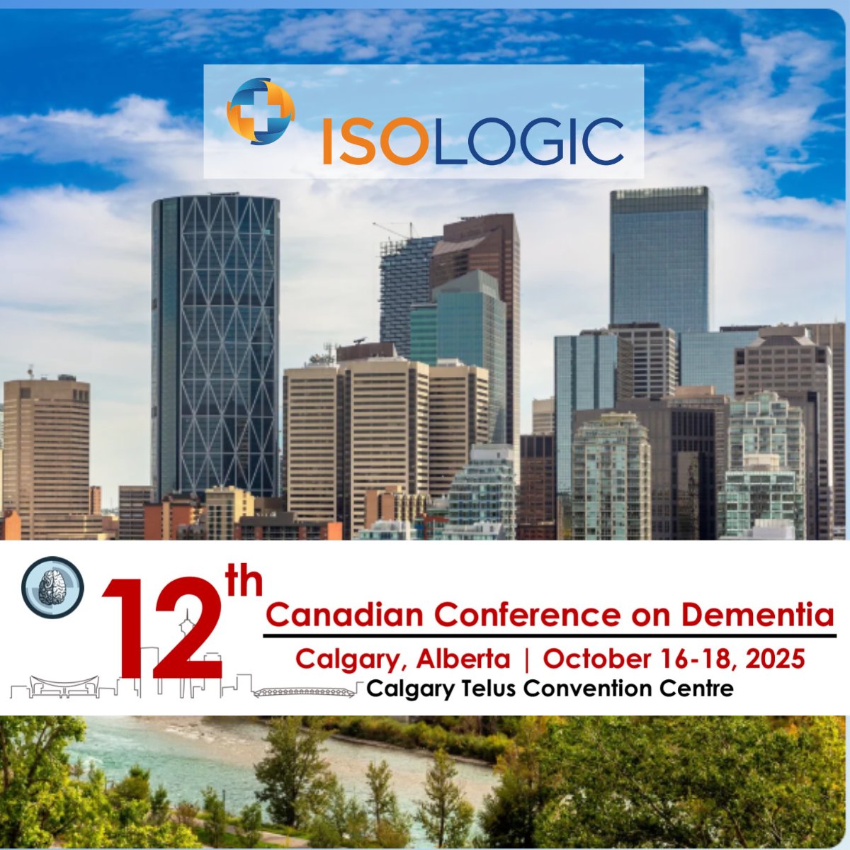Isologic_Pharma's tweet image. 🧠Isologic will be participating in the 12th Canadian Conference on Dementia at the Calgary TELUS Convention Centre. 
We help Cognitive Neurologists accurately diagnose Alzheimer’s disease by providing Neuraceq, an amyloid PET brain imaging solution. Please stop by our booth #106