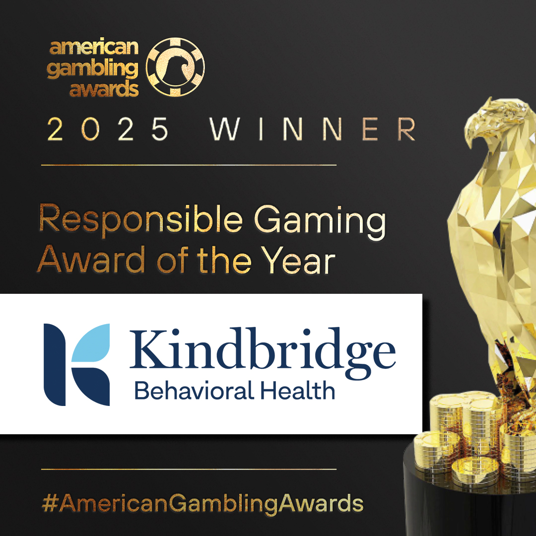 Congrats to <a href="/kindbridge/">Kindbridge Behavioral Health</a> for winning the Responsible Gaming Award at the #2025AmericanGamblingAwards!

Setting new standards in safe gambling through education, research &amp; partnerships.

Learn more here: bit.ly/433F6GP