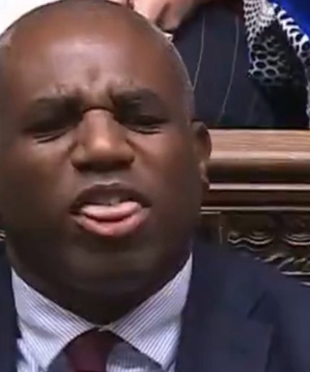 If you look closely you can see David Lammy squeezing out a cervix.