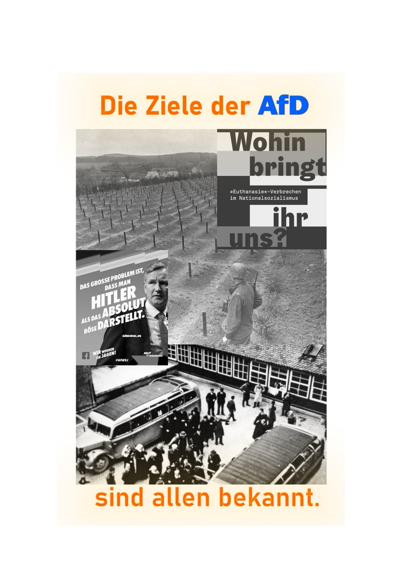 WhHartmann's tweet image. Ja, #Deutschland ging es bekanntlich prima 🤢🤮 als #Braune &amp;amp; #Schwarze auf den Straßen nur als uniformierte Volkskörper zu sehen waren, weil der #Kanzler dafür sorgte, dass alle störenden Farben industriell eingeäschert wurden!
#MerzIstVORBEI!
#niewiederistjetzt 
#AfDVerbot