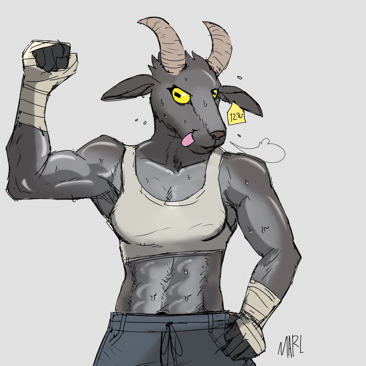 The Fortnite goat is kinda..