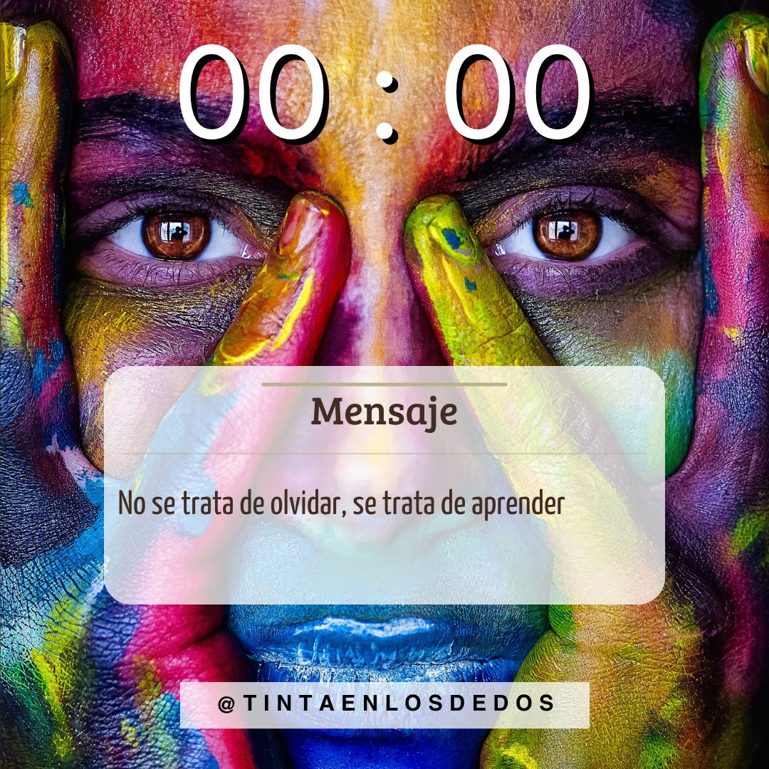 No se trata de olvidar, se trata de aprender
#TintaEnLosDedos #Mensajes #FrasesDelAlma #InspiraciónDiaria
