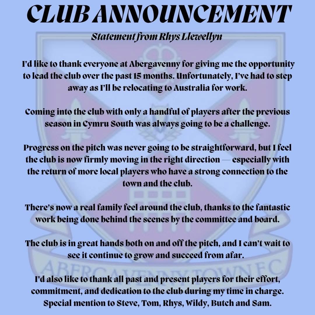 Abergavenny Town FC tweet media