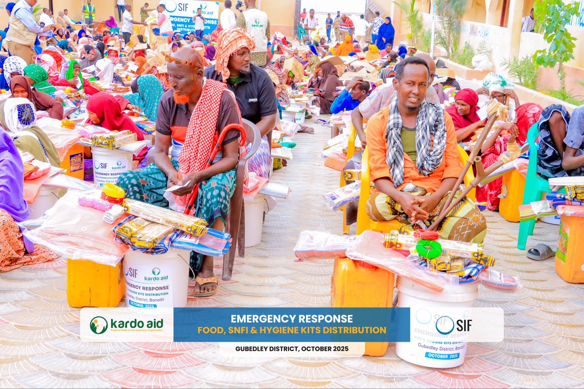 kardo_aid's tweet photo. Together with @SIF_ONG, @kardo_aid continue to restore dignity, hope, and resilience among affected communities in Southern Somalia (Gubadleey)💙 https://t.co/QAnNswMJ0a