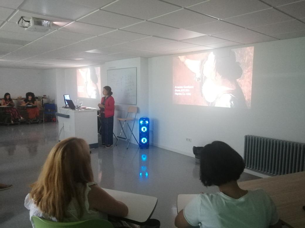 Segunda sesion del curso "Arte en femenino" en el <a href="/cepcordoba/">CEP Córdoba</a> con la doctora Ester Galera <a href="/CanalUGR/">Universidad Granada</a>. Sofonisba Anguissola y Artemisia Gentilleschi. Entre el Renacimiento y el Barroco.